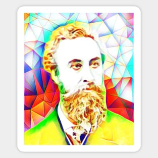 Robert Bulwer Lytton Colourful portrait | Robert Bulwer Lytton Artwork 11 Sticker